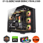 Zeiron BLADE RTX50 Harici GeForce RTX 3050 Intel Core i7 12700F 16 GB Ram 1 TB SSD Tower FreeDos Masaüstü Bilgisayar