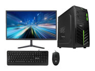 Zeiron Harici Radeon R5 220 Intel Core i5 650 8 GB Ram 256 GB SSD Tower FreeDos 18.5 inç Monitörlü Masaüstü Bilgisayar