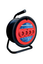 Visco Professional Tools Kalın Topraklı 4'lü 20 m Makaralı Uzatma Kablolu Priz Çok Renkli