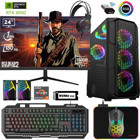 Xaser XSR617 Harici GeForce RTX 3050 AMD Ryzen 7 5700X 16 GB Ram 512 GB SSD Tower FreeDos 24 inç Monitörlü Masaüstü Bilgisayar