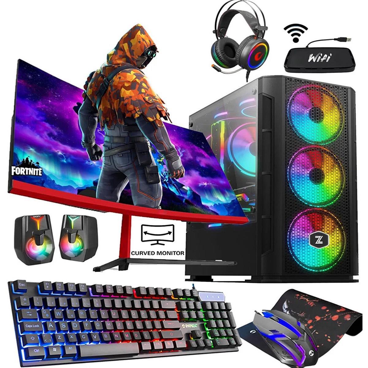 Zeiron AVANTİ IX32 Harici Radeon RX 550 Intel Core i3 10100F 16 GB Ram DDR4 512 GB SSD Tower FreeDos Masaüstü Bilgisayar