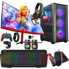 Turbox TX5427 Harici GeForce GTX 1050 Ti Intel Core i5 6400 16 GB Ram 512 GB SSD Tower FreeDos 23.6 inç Monitörlü Masaüstü Bilgisayar