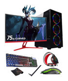 Ramtech DG252 Harici Radeon RX 550 Intel Core i5 6500 16 GB Ram 256 GB SSD Tower FreeDos 27 inç Monitörlü Masaüstü Bilgisayar