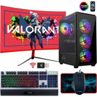 Turbox TX45 8 Harici GeForce RTX 3060 Ti Intel Core i7 860 8 GB Ram 256 GB SSD Tower FreeDos 23.6 inç Monitörlü Masaüstü Bilgisayar