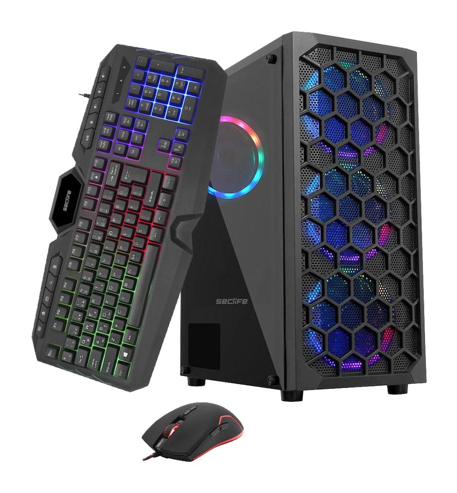 Seclife GM-9460 Harici GeForce RTX 3060 Ti Intel Core i5 9400F 16 GB Ram 512 GB SSD Tower FreeDos Masaüstü Bilgisayar