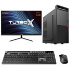 Turbox TX5177 Harici GeForce RTX 3060 Ti Intel Core i5 7400 32 GB Ram DDR4 512 GB SSD Tower FreeDos 21.5 inç Monitörlü Masaüstü Bilgisayar