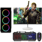 Zeiron X85 Harici Radeon RX 550 Intel Core i5 3470 16 GB Ram 500 GB HDD SSD Tower FreeDos 24 inç Monitörlü Masaüstü Bilgisayar
