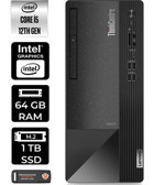 Lenovo Thinkcentre Neo 50T 11SE00BJTXP448 Dahili Intel UHD Graphics Intel Core i5 12400 64 GB Ram 1 TB SSD Tower Windows 11 Pro Masaüstü Bilgisayar + PER4 BELLEK