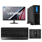 Lenovo TURBOX TX3110 Harici GeForce RTX 3060 Ti Intel Core i5 4440 16 GB Ram 512 GB SSD Slim Tower FreeDos 23.8 inç Monitörlü Masaüstü Bilgisayar