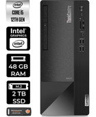 Lenovo Thinkcentre Neo 50T 11SE00BPTXP344 Harici GeForce RTX 3060 Ti Intel Core i5 12400 48 GB Ram 2 TB SSD Tower FreeDos Masaüstü Bilgisayar + PER4 BELLEK