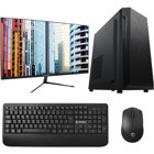 Turbox TX924 Harici GeForce RTX 3060 Ti Intel Core i5 650 8 GB Ram 256 GB SSD Tower FreeDos 23.8 inç Monitörlü Masaüstü Bilgisayar