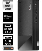 Lenovo Thinkcentre Neo 50T 11SE00BJTXP420 Harici Radeon RX 550 Intel Core i5 12400 20 GB Ram 4 TB SSD Tower Windows 11 Pro Masaüstü Bilgisayar + PER4 BELLEK