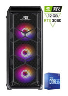 Pcbox Harici GeForce RTX 3060 Intel Core i5 10400F 16 GB Ram DDR4 500 GB SSD Tower FreeDos Masaüstü Bilgisayar