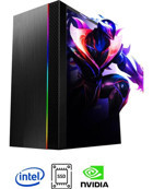 Ramtech DG214 Harici GeForce RTX 3060 Ti Intel Core i5 4570 16 GB Ram 256 GB SSD Tower FreeDos Masaüstü Bilgisayar