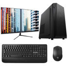 Turbox TX924 Harici GeForce RTX 3060 Ti Intel Core i5 650 8 GB Ram 256 GB SSD Tower FreeDos 23.6 inç Monitörlü Masaüstü Bilgisayar