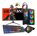 Zeiron GMX60 Harici Radeon RX 550 Intel Core i5 3470 16 GB Ram 240 GB + 1 TB SSD Tower FreeDos 23.8 inç Monitörlü Masaüstü Bilgisayar