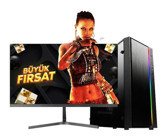 Ramtech ASTRAL KX50 M Harici Radeon R5 230 Intel Core i5 12400F 16 GB Ram 480 GB SSD Tower FreeDos 24 inç Monitörlü Masaüstü Bilgisayar
