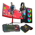 Zeiron AFX90 Harici GeForce GTX 1050 Ti AMD Ryzen 5 3600 32 GB Ram 256 GB + 1 TB SSD Tower FreeDos 27 inç Monitörlü Masaüstü Bilgisayar