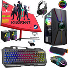 Xaser XSR313 Harici GeForce RTX 3060 Ti Intel Core i5 4590 16 GB Ram 256 GB SSD Tower FreeDos 24 inç Monitörlü Masaüstü Bilgisayar