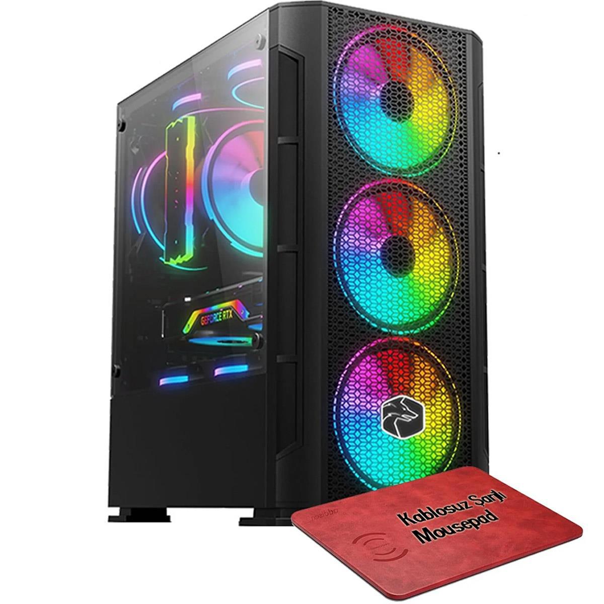 Zeiron ACX17 Harici GeForce GTX 1050 Ti Intel Core i5 10400F 16 GB Ram DDR4 512 GB SSD Tower FreeDos Masaüstü Bilgisayar