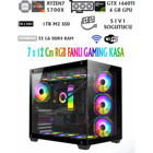 Ramtech Aquarium X30 Harici GeForce RTX 3060 Ti AMD Ryzen 7 5700X 32 GB Ram DDR4 1 TB SSD Tower FreeDos Masaüstü Bilgisayar