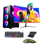 Ramtech RG187 Harici GeForce RTX 3050 AMD Ryzen 5 5500 16 GB Ram 256 GB + 1 TB SSD Tower FreeDos 23.6 inç Monitörlü Masaüstü Bilgisayar