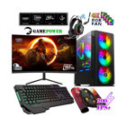 Zeiron GPR19 Harici GeForce GTX 1050 Ti AMD Ryzen 5 3600 16 GB Ram 3 TB HDD + 512 GB SSD Tower FreeDos 23.6 inç Monitörlü Masaüstü Bilgisayar