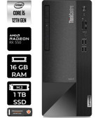 Lenovo Thinkcentre Neo 50T 11SE00BJTXP313 Harici Radeon RX 550 Intel Core i5 12400 16 GB Ram 1 TB SSD Tower FreeDos Masaüstü Bilgisayar + PER4 BELLEK