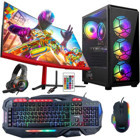 Turbox TX5261 Harici GeForce RTX 3060 Ti Intel Core i5 3470 16 GB Ram 256 GB SSD Tower FreeDos 23.6 inç Monitörlü Masaüstü Bilgisayar