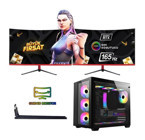 Ramtech FF PRİME R550 EKSTRA Harici GeForce RTX 4060 AMD Ryzen 5 5500 32 GB Ram 1 TB SSD Tower FreeDos 23.6 inç Monitörlü Masaüstü Bilgisayar