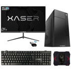 Xaser XSR406 Harici GeForce RTX 3060 Ti Intel Core i5 6400 8 GB Ram 256 GB SSD Tower FreeDos 23.8 inç Monitörlü Masaüstü Bilgisayar