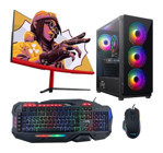 Turbox TX4423 Harici Radeon RX 560 Intel Core i7 4770 16 GB Ram 1 TB SSD Tower FreeDos 23.6 inç Monitörlü Masaüstü Bilgisayar