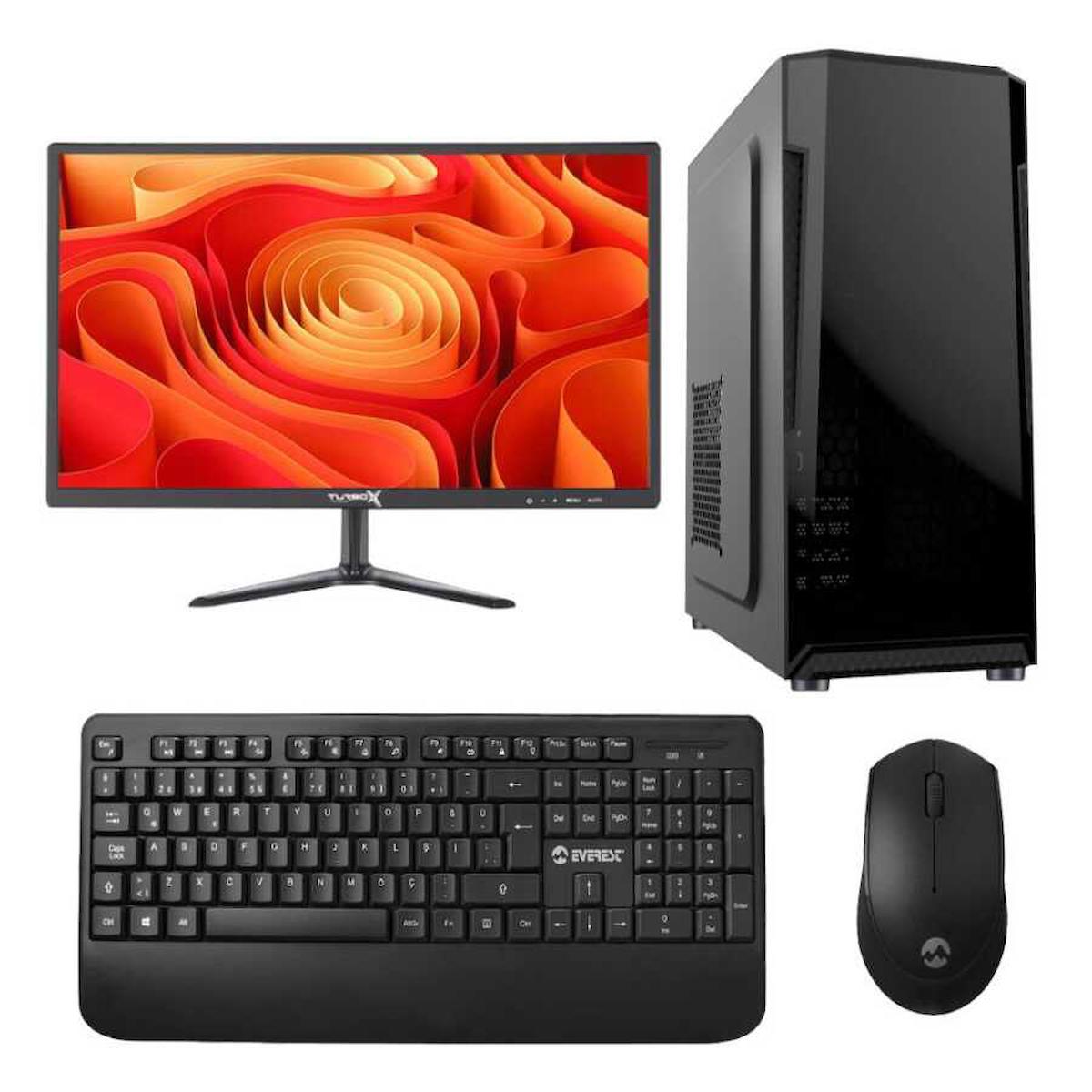 Turbox TX1142 Dahili Intel HD Graphics 2500 Intel Core i5 3470 8 GB Ram DDR3 256 GB SSD Tower FreeDos Masaüstü Bilgisayar