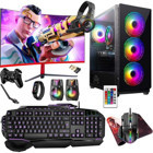 Turbox TX5292 Harici GeForce GTX 750 Ti Intel Core i5 9400F 16 GB Ram 512 GB SSD Tower FreeDos 27 inç Monitörlü Masaüstü Bilgisayar