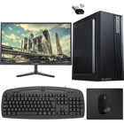 Xaser XSR129 Dahili Intel HD Graphics Intel Core i5 650 8 GB Ram 256 GB SSD Tower FreeDos 21.5 inç Monitörlü Masaüstü Bilgisayar