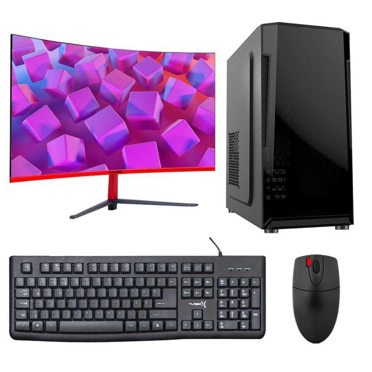 Turbox TX3054 Dahili Intel HD Graphics 4000 Intel Core i7 3770 16 GB Ram DDR3 512 GB SSD Tower FreeDos Masaüstü Bilgisayar