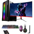Ramtech RG505-026 Harici GeForce RTX 3060 Ti AMD Ryzen 5 5500 32 GB Ram 256 GB SSD Tower FreeDos 23.6 inç Monitörlü Masaüstü Bilgisayar