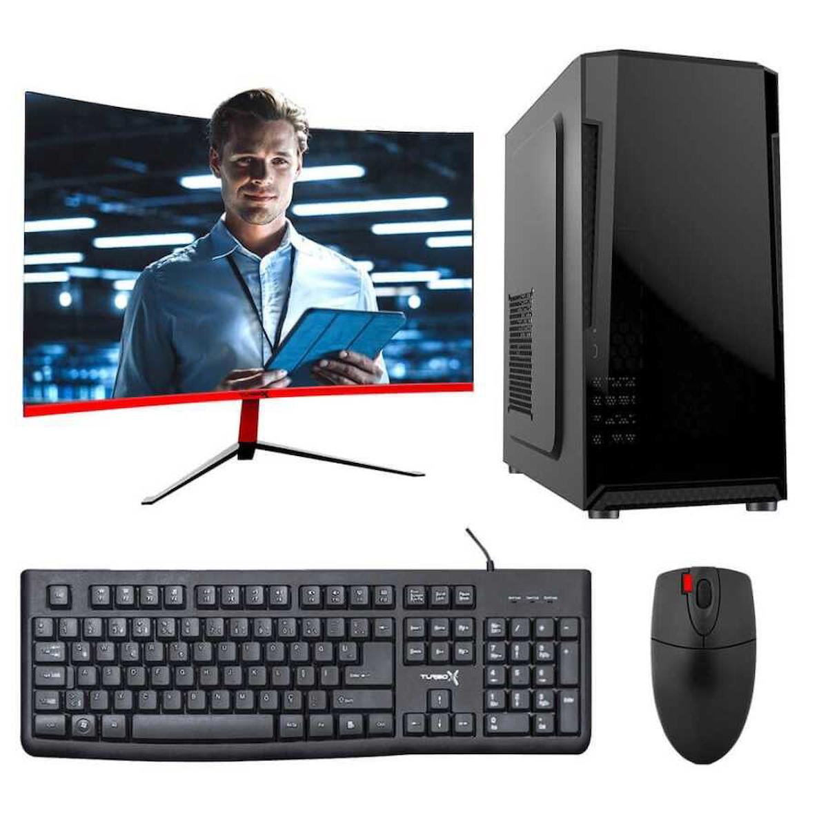 Turbox TX3045 Dahili Intel HD Graphics 2500 Intel Core i5 3470 16 GB Ram DDR3 256 GB SSD Tower FreeDos Masaüstü Bilgisayar