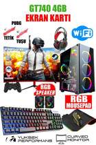 Dmc NX9 Harici GeForce GT 740 Intel Core i5 2400 16 GB Ram 500 GB HDD + 256 GB SSD Tower FreeDos 24 inç Monitörlü Masaüstü Bilgisayar