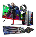 Zeiron TX75 Harici GeForce GT 730 Intel Core i7 860 8 GB Ram 256 GB SSD Tower FreeDos 24 inç Monitörlü Masaüstü Bilgisayar