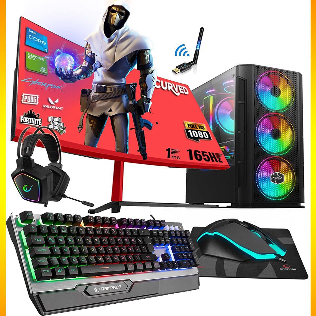 Zeiron NFX60 Harici GeForce GTX 1650 Intel Core i5 10400F 32 GB Ram DDR4 256 GB SSD Tower FreeDos Masaüstü Bilgisayar