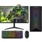 Zeiron PX30 Harici GeForce RTX 3060 Ti Intel Core i5 650 8 GB Ram 120 GB + 500 GB SSD Tower FreeDos 21.5 inç Monitörlü Masaüstü Bilgisayar