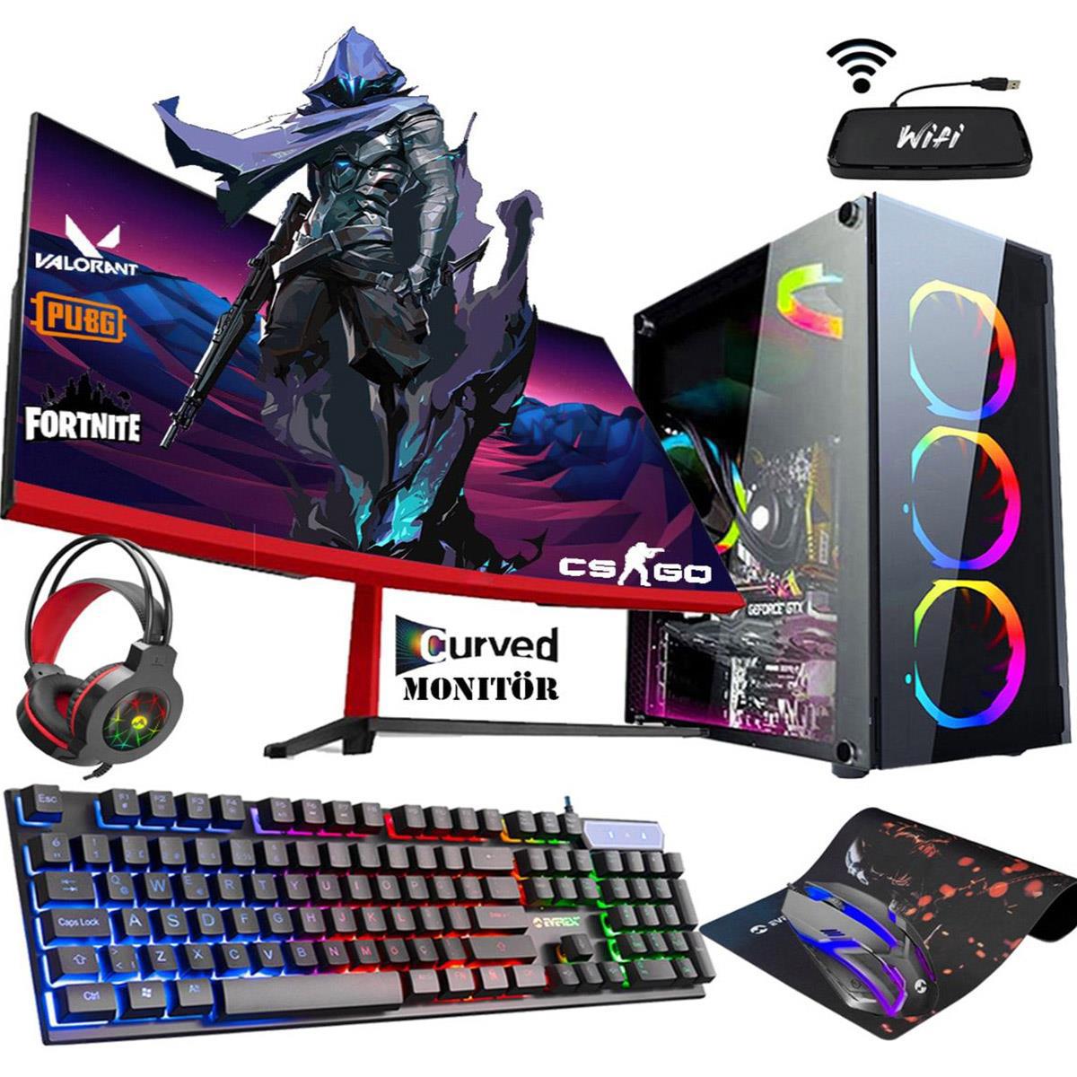 Zeiron SP14 Harici GeForce GTX 1650 Intel Core i5 3470 16 GB Ram DDR3 1 TB SSD Tower FreeDos Masaüstü Bilgisayar