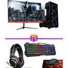 Ramtech DUST X50 Harici GeForce RTX 3060 Ti Intel Core i5 4570 8 GB Ram 500 GB HDD + 256 GB SSD Tower FreeDos 23.6 inç Monitörlü Masaüstü Bilgisayar