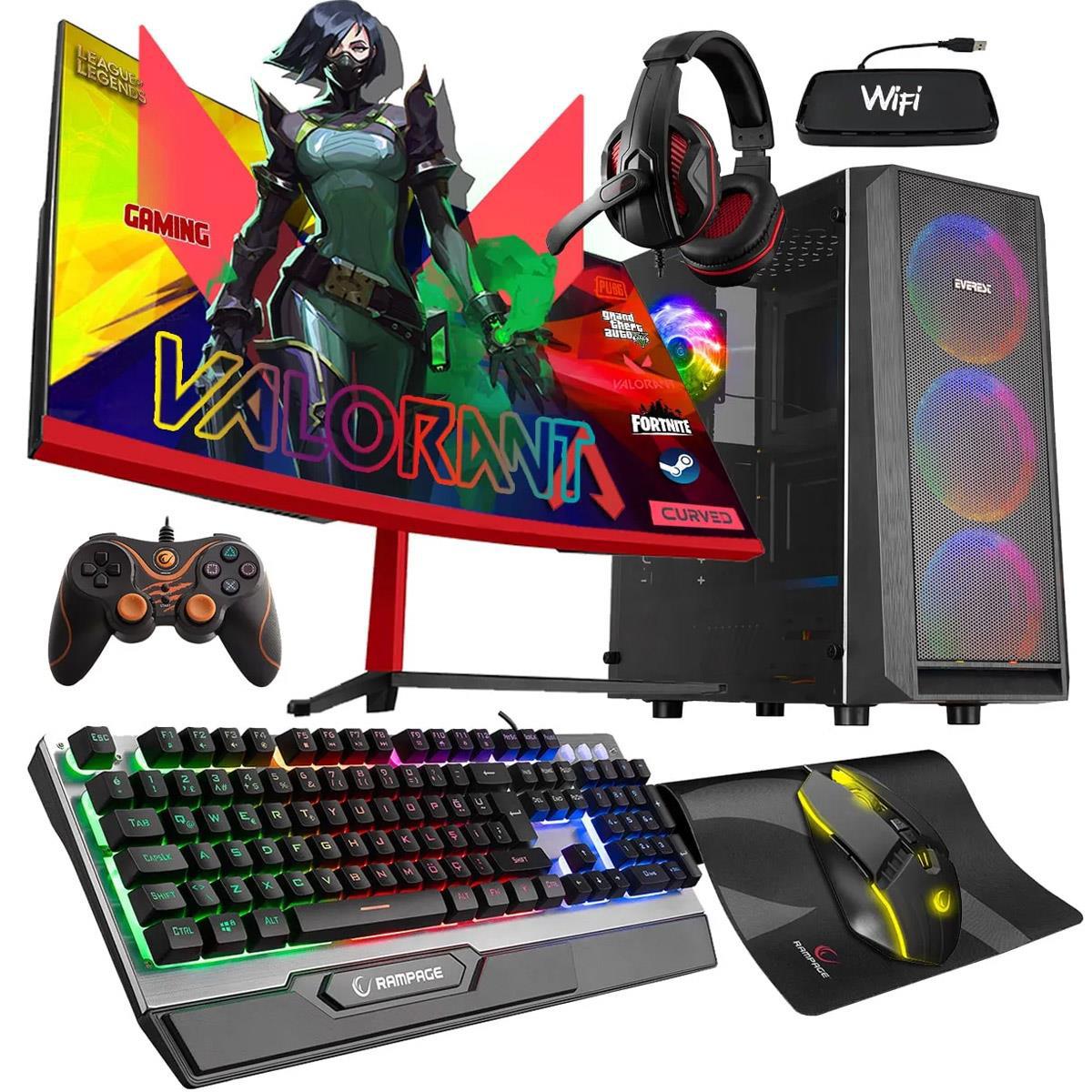 Zeiron ZGX30 Harici Radeon RX 550 AMD Ryzen 5 3600 32 GB Ram DDR4 512 GB SSD Tower Windows 11 Masaüstü Bilgisayar