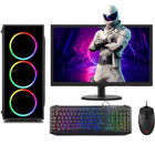 Zeiron MX40 Harici Radeon RX 550 Intel Core i5 3470 16 GB Ram 120 GB + 500 GB SSD Tower FreeDos 21.5 inç Monitörlü Masaüstü Bilgisayar