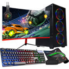 Ramtech Full Force FF43 Harici GeForce RTX 3060 Ti Intel Core i5 4570 16 GB Ram 500 GB HDD + 512 GB SSD Tower FreeDos 23.6 inç Monitörlü Masaüstü Bilgisayar