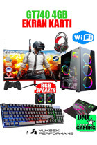Dmc X41 Harici GeForce GT 740 Intel Core i7 860 16 GB Ram 500 GB HDD + 256 GB SSD Tower FreeDos 24 inç Monitörlü Masaüstü Bilgisayar