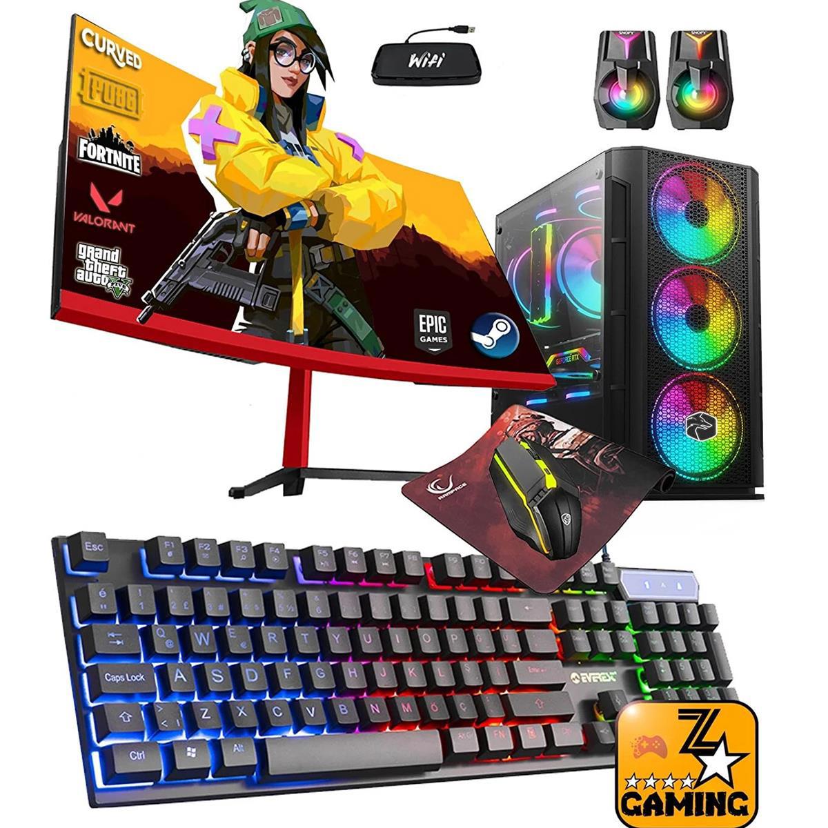 Zeiron XForce P70 Harici GeForce GT 730 Intel Core i5 3470 16 GB Ram DDR3 480 GB SSD Tower FreeDos Masaüstü Bilgisayar