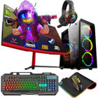 Zeiron RX44 Harici GeForce GT 730 Intel Core i5 3470 16 GB Ram 240 GB + 1 TB SSD Tower FreeDos 23.8 inç Monitörlü Masaüstü Bilgisayar